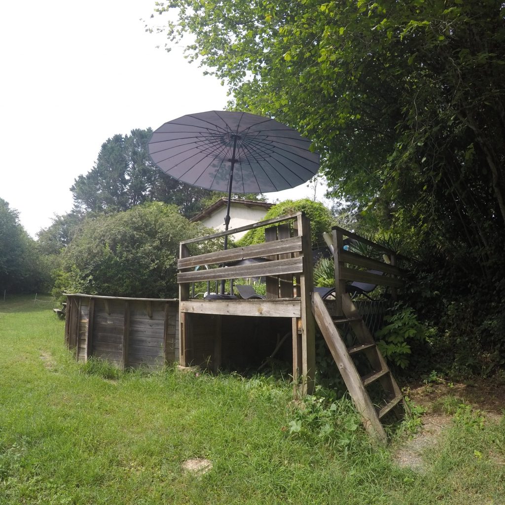 La piscine du gîte
